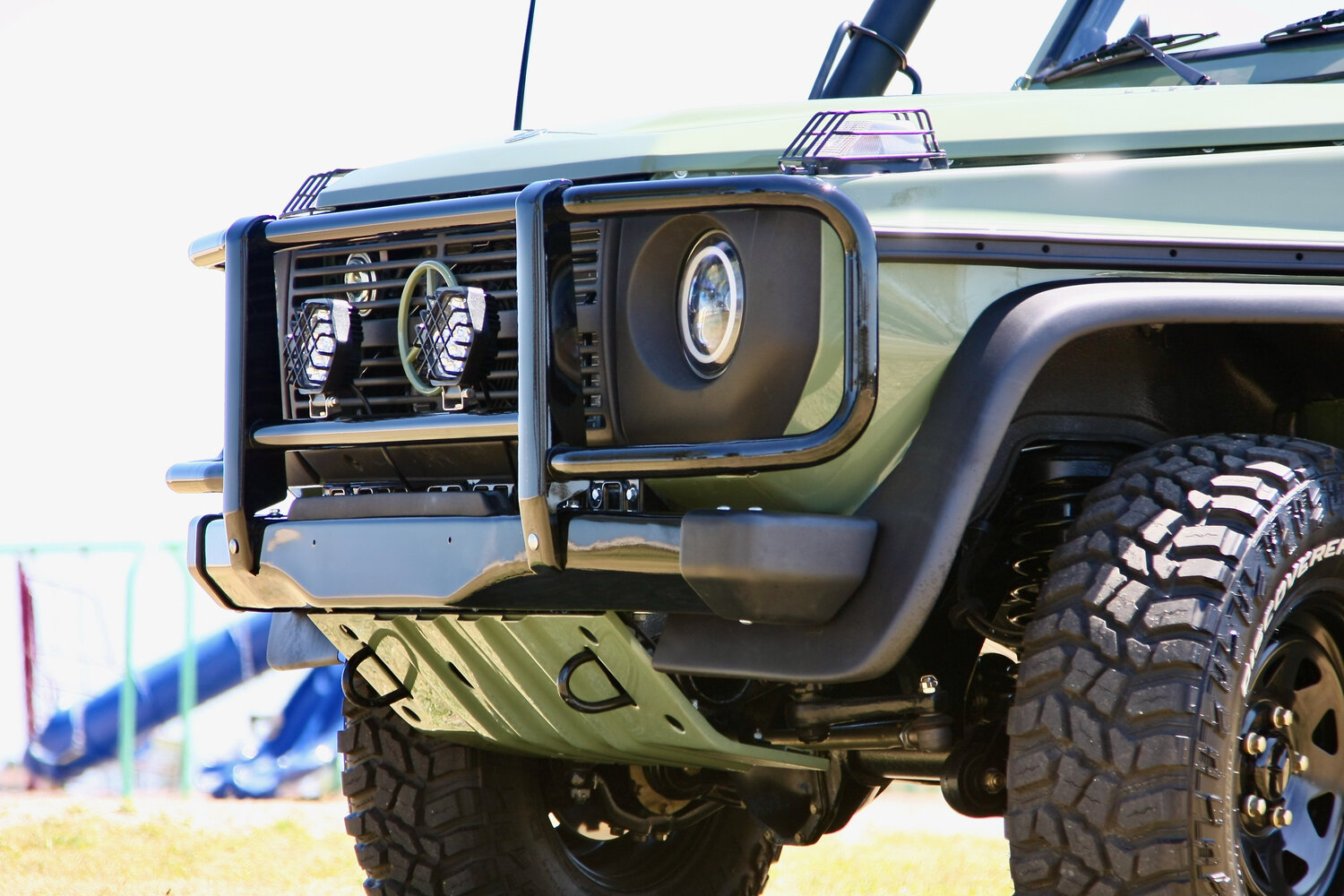 Legacy Overland’s Mercedes G-Wagen ‘Wolf’ Leaves German Army, Hangs Out At The Beach