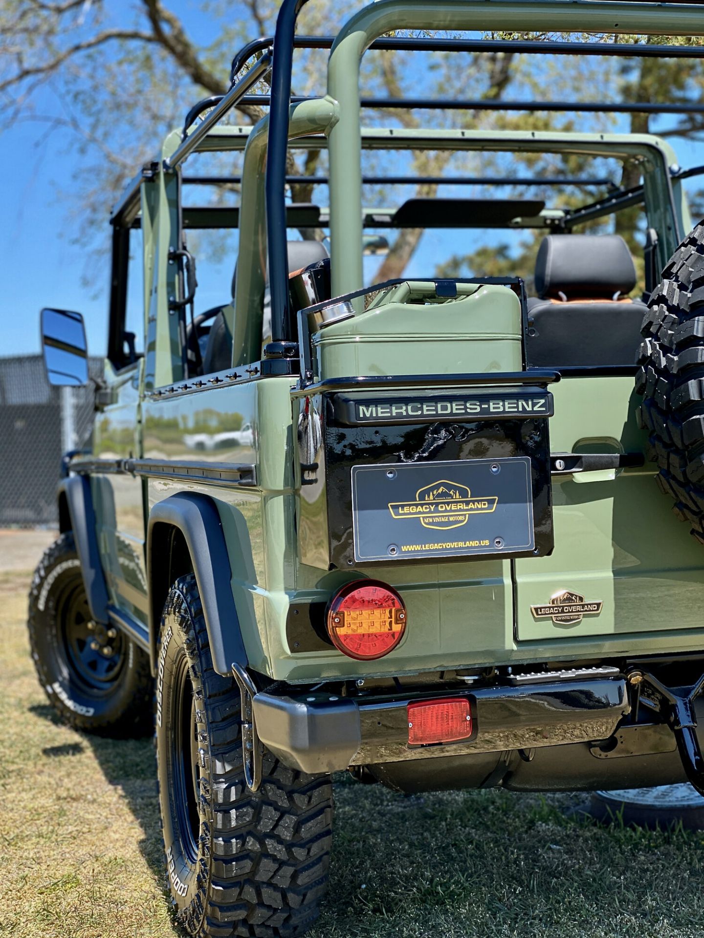 Legacy Overland’s Mercedes G-Wagen ‘Wolf’ Leaves German Army, Hangs Out At The Beach