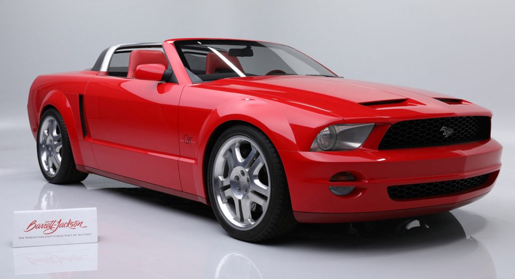  2003 Ford Mustang GT Convertible Concept Goes Up For Auction Next Week