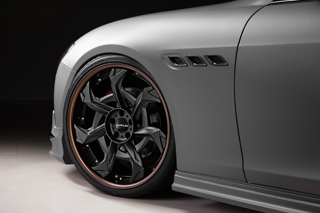 Wald Attempts To Give The Maserati Quattroporte A More Vibrant Presence