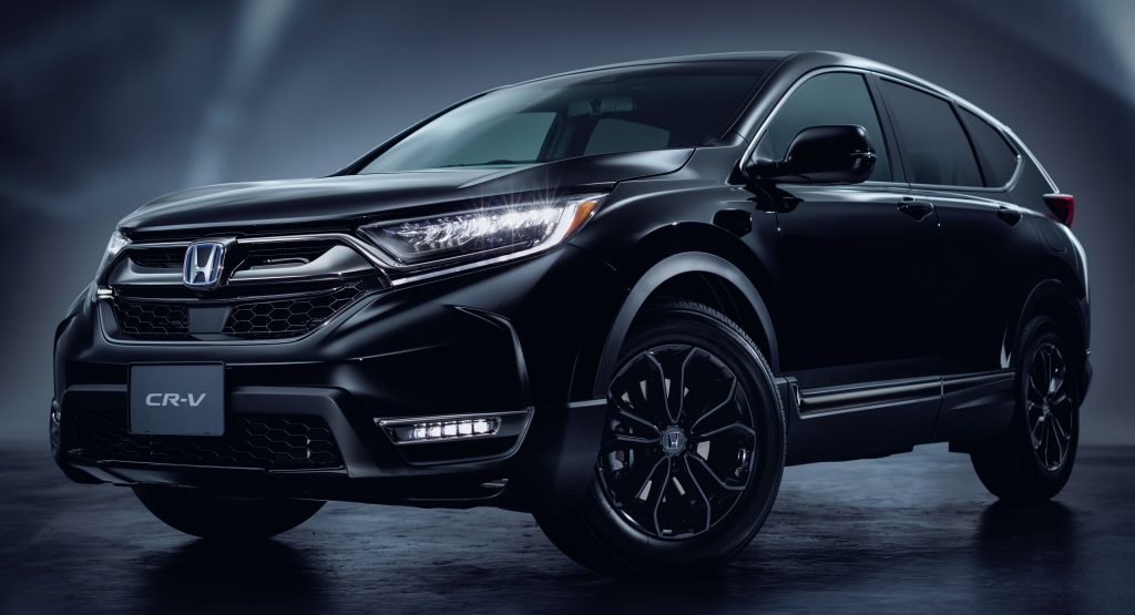 Honda Pitches Japan A New Range Topping CR V Black Edition 