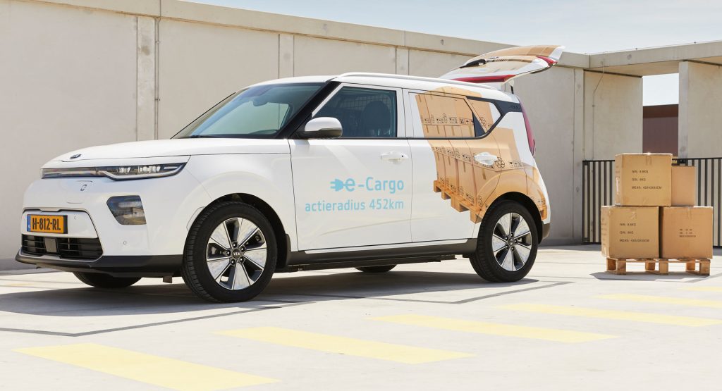 Kia e-Soul Cargo Debuts As An Electric Commercial Vehicle