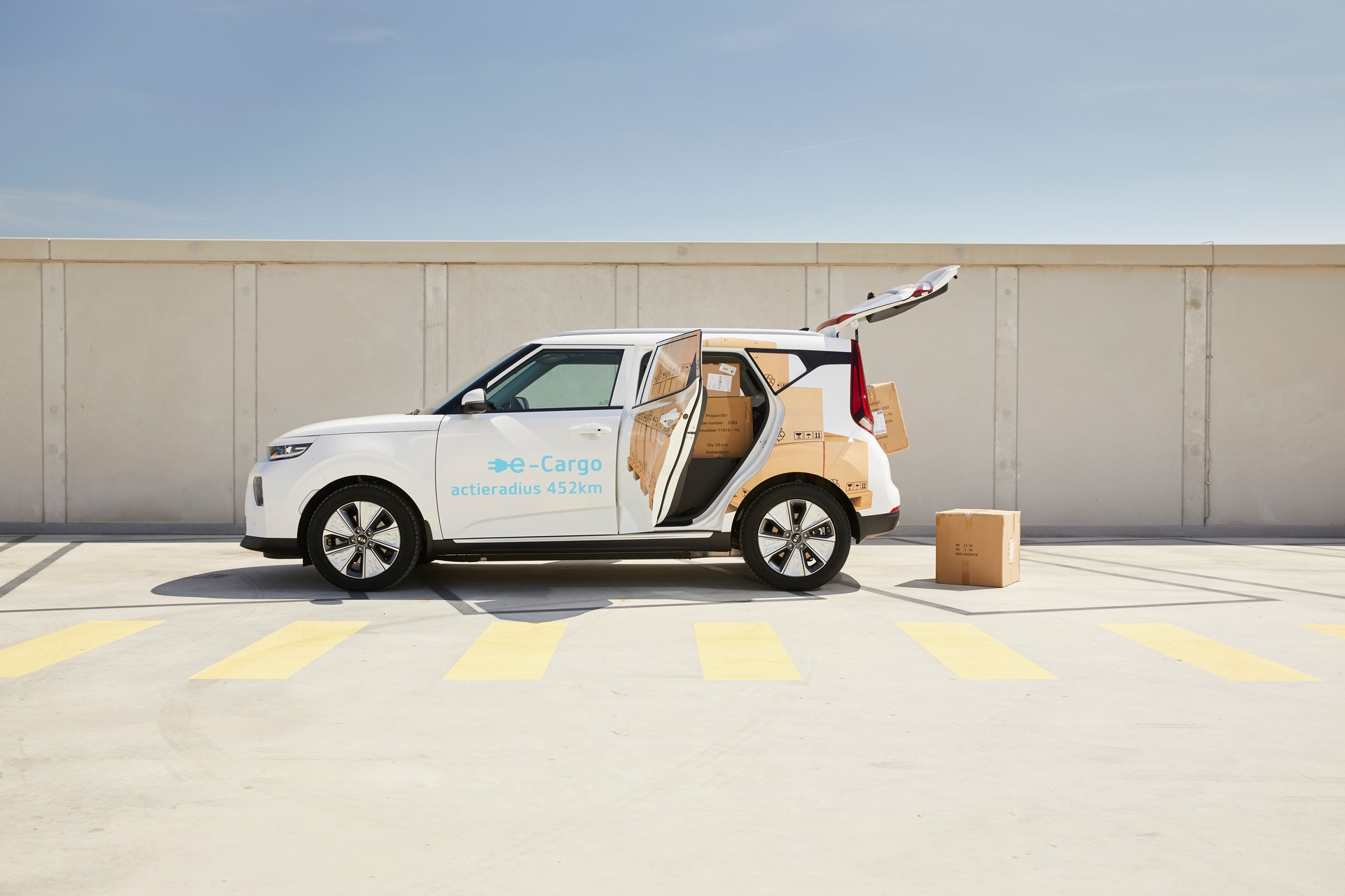 Kia e-Soul Cargo Debuts As An Electric Commercial Vehicle