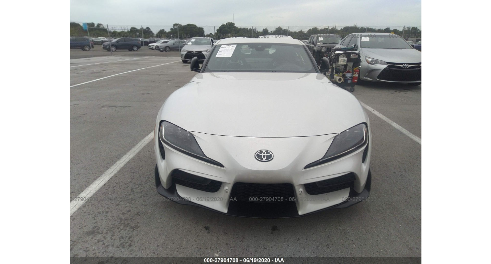 Is This Flood-Damaged 2020 Toyota Supra Worth Saving?