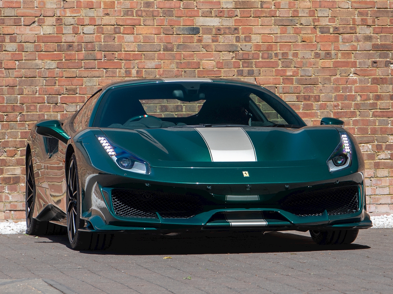 At Nearly $500k, Is This Dark Green Ferrari 488 Pista Bespoke Enough?