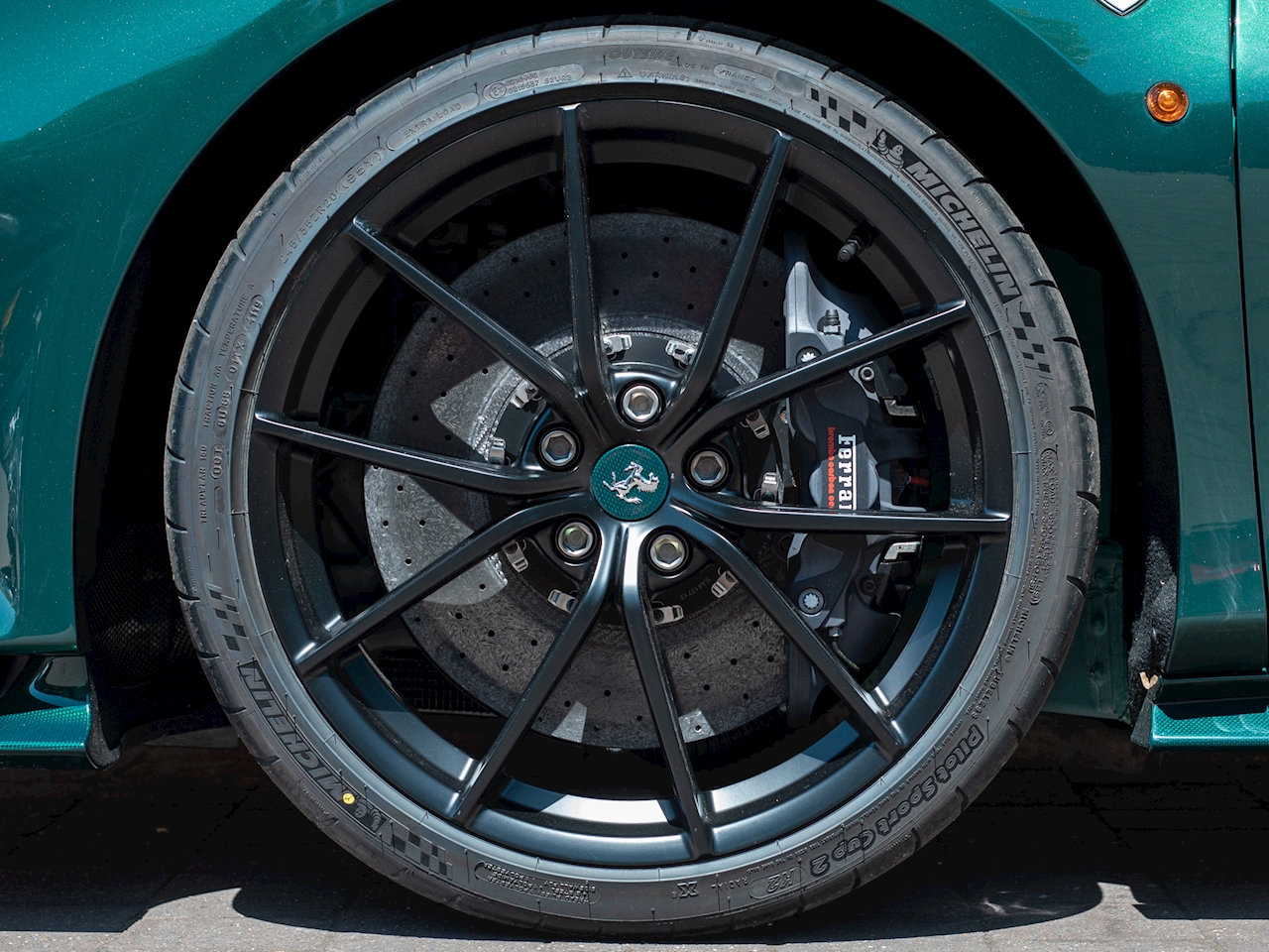 At Nearly $500k, Is This Dark Green Ferrari 488 Pista Bespoke Enough?