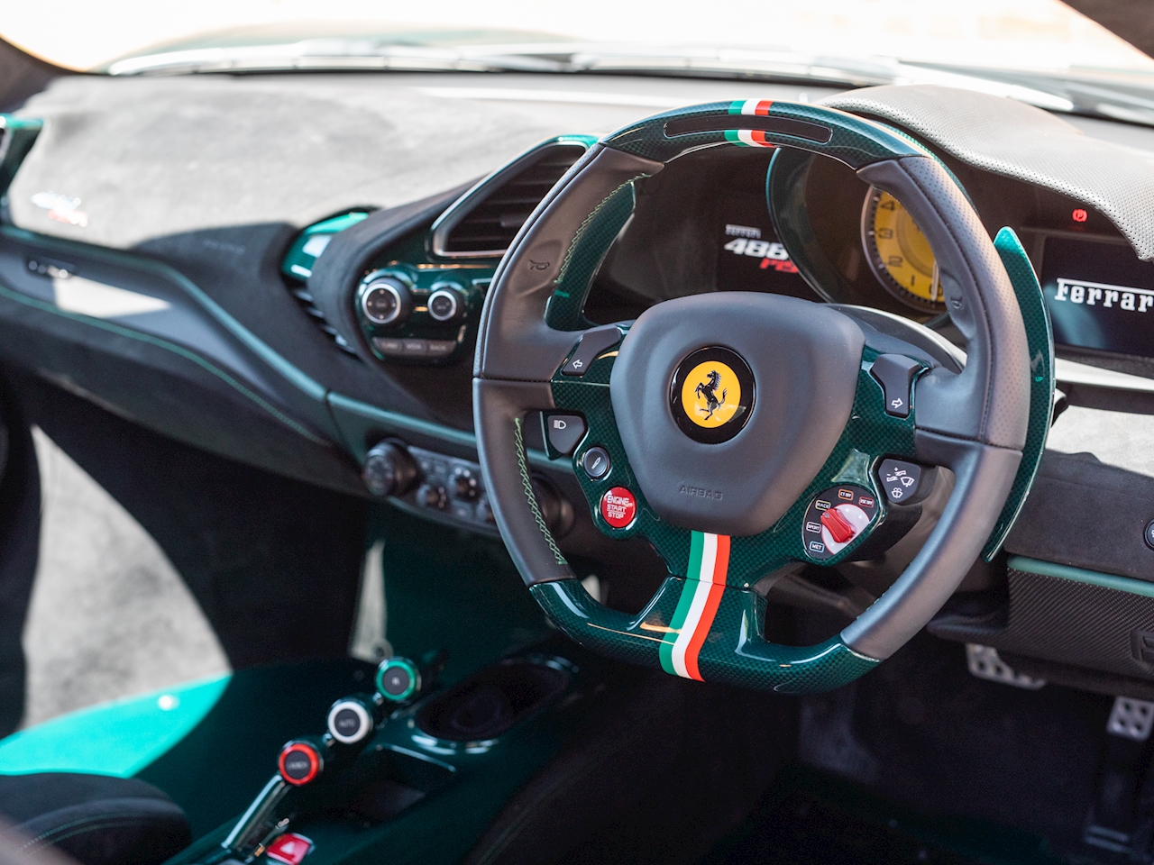 At Nearly $500k, Is This Dark Green Ferrari 488 Pista Bespoke Enough?