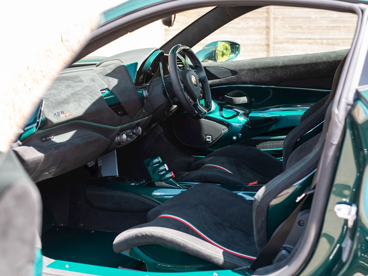 At Nearly $500k, Is This Dark Green Ferrari 488 Pista Bespoke Enough?