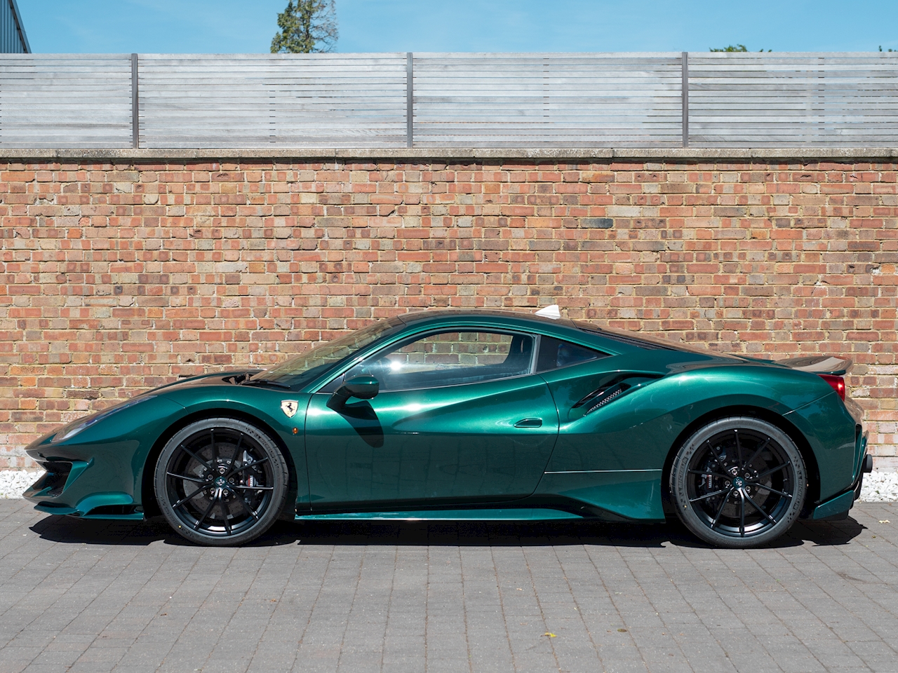 At Nearly $500k, Is This Dark Green Ferrari 488 Pista Bespoke Enough?