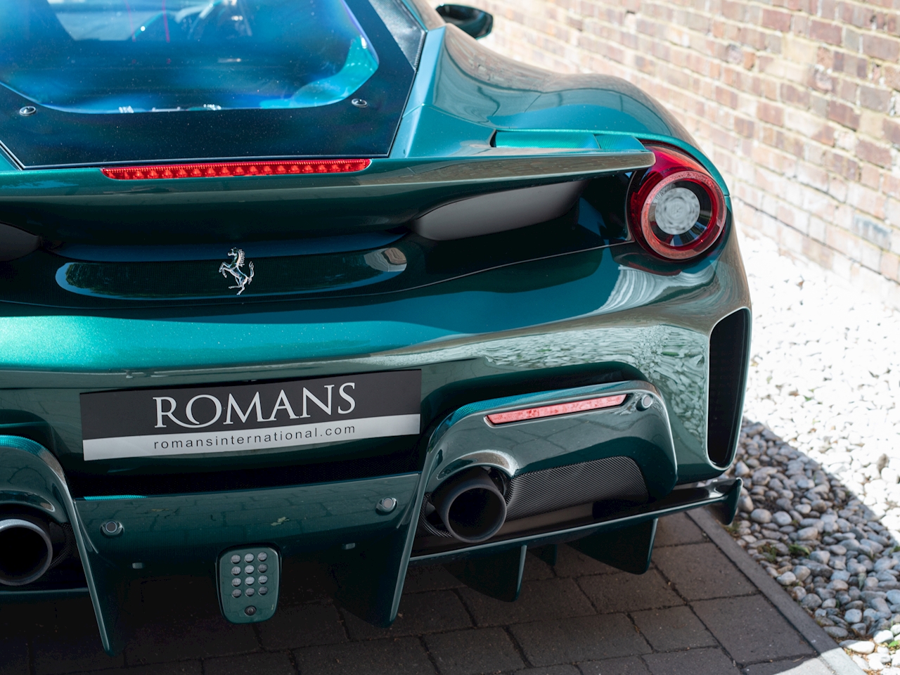 At Nearly $500k, Is This Dark Green Ferrari 488 Pista Bespoke Enough?