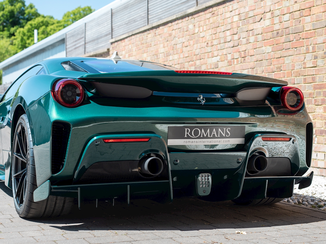 At Nearly $500k, Is This Dark Green Ferrari 488 Pista Bespoke Enough?