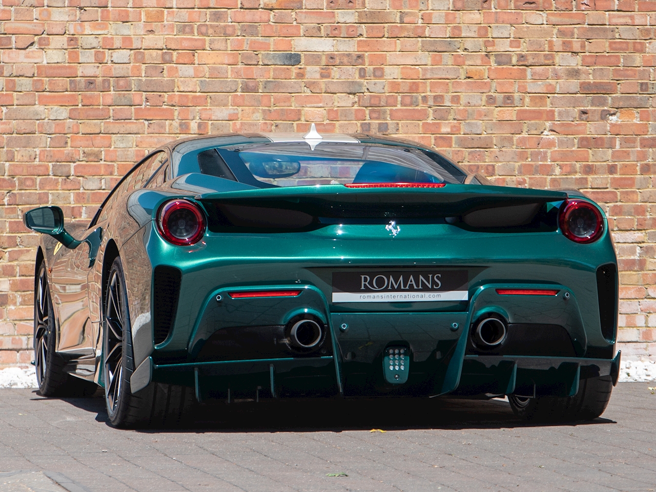 At Nearly $500k, Is This Dark Green Ferrari 488 Pista Bespoke Enough?