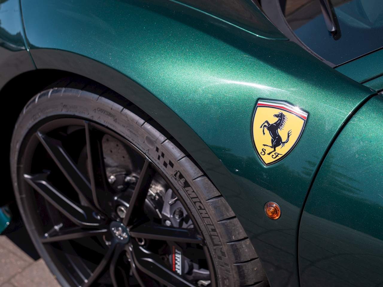 At Nearly $500k, Is This Dark Green Ferrari 488 Pista Bespoke Enough?