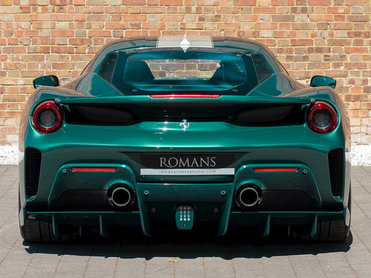 At Nearly $500k, Is This Dark Green Ferrari 488 Pista Bespoke Enough?