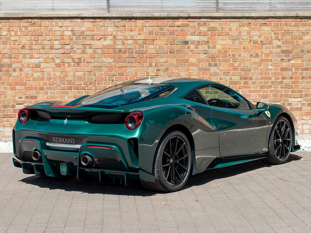 At Nearly $500k, Is This Dark Green Ferrari 488 Pista Bespoke Enough?