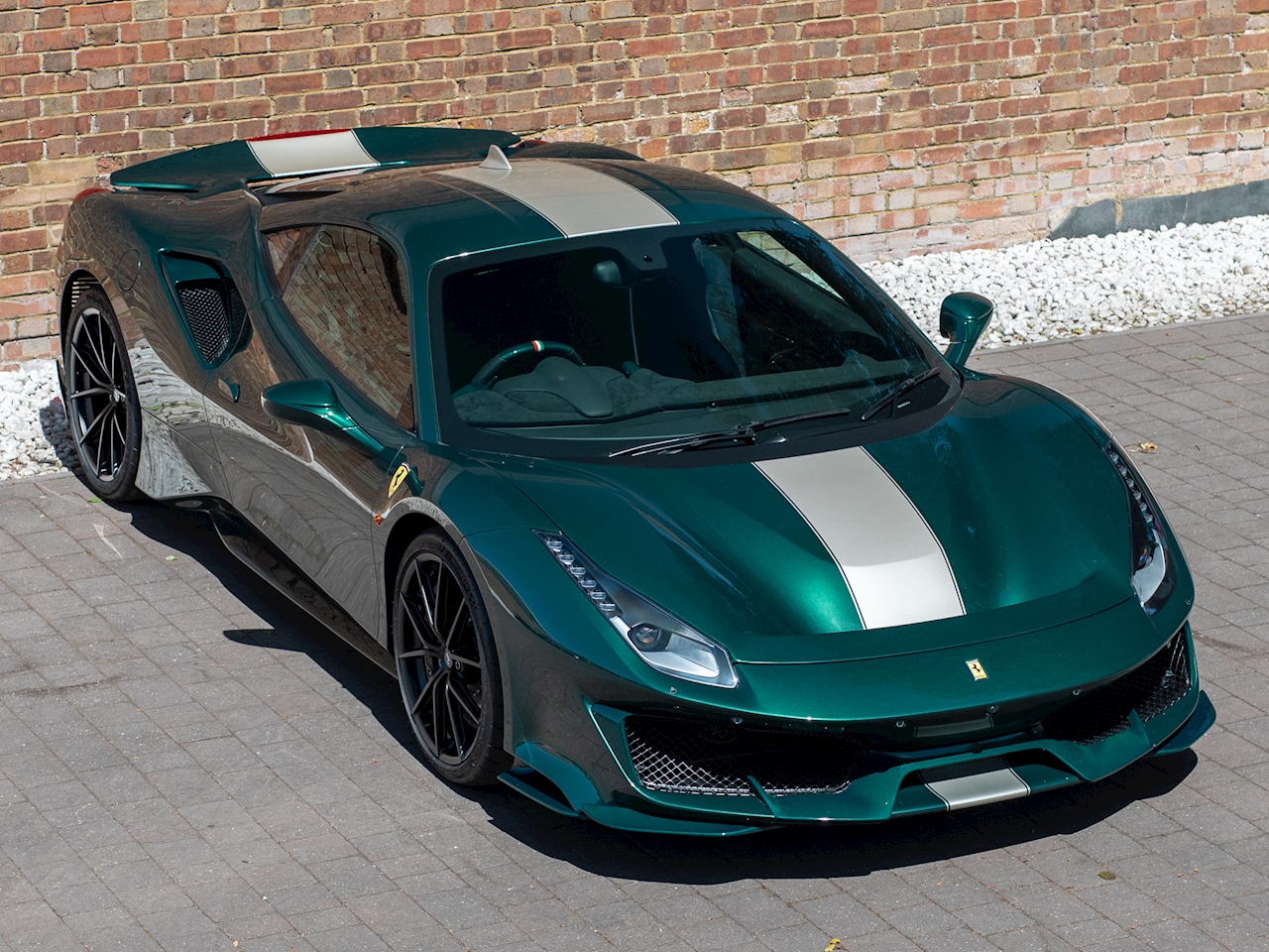 At Nearly $500k, Is This Dark Green Ferrari 488 Pista Bespoke Enough?