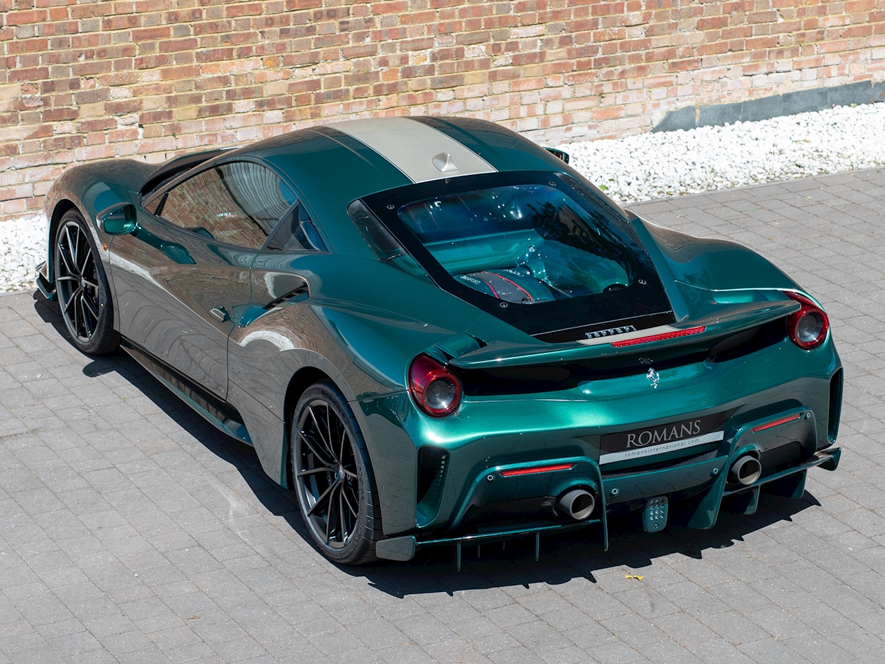 At Nearly $500k, Is This Dark Green Ferrari 488 Pista Bespoke Enough?