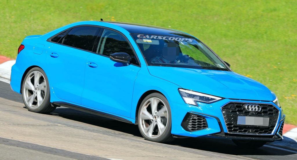  2021 Audi S3 Sportback And Sedan Ditch All Camouflage As They Tackle The Nürburgring