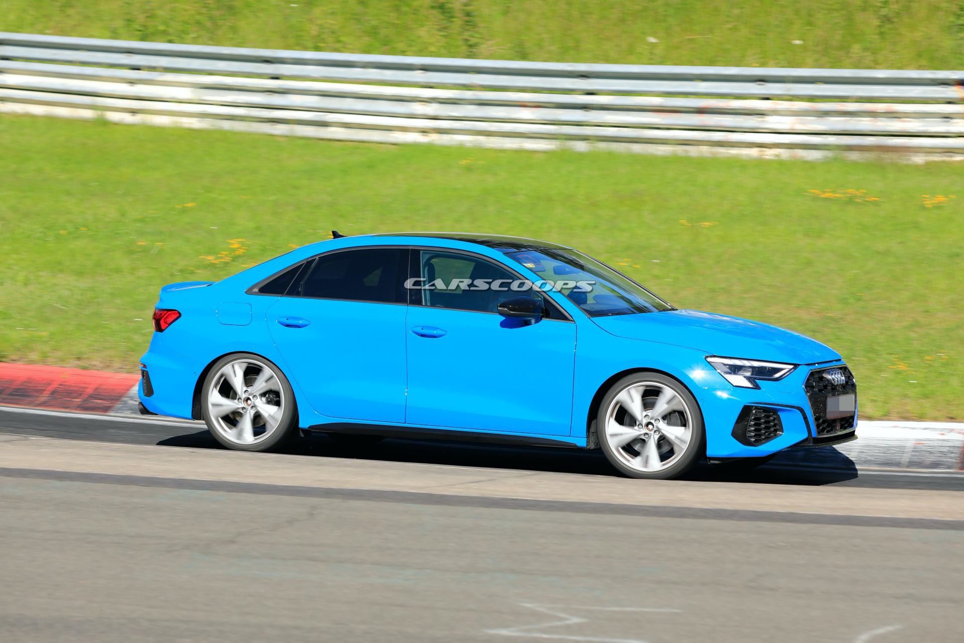 2021 Audi S3 Sportback And Sedan Ditch All Camouflage As They Tackle The Nürburgring