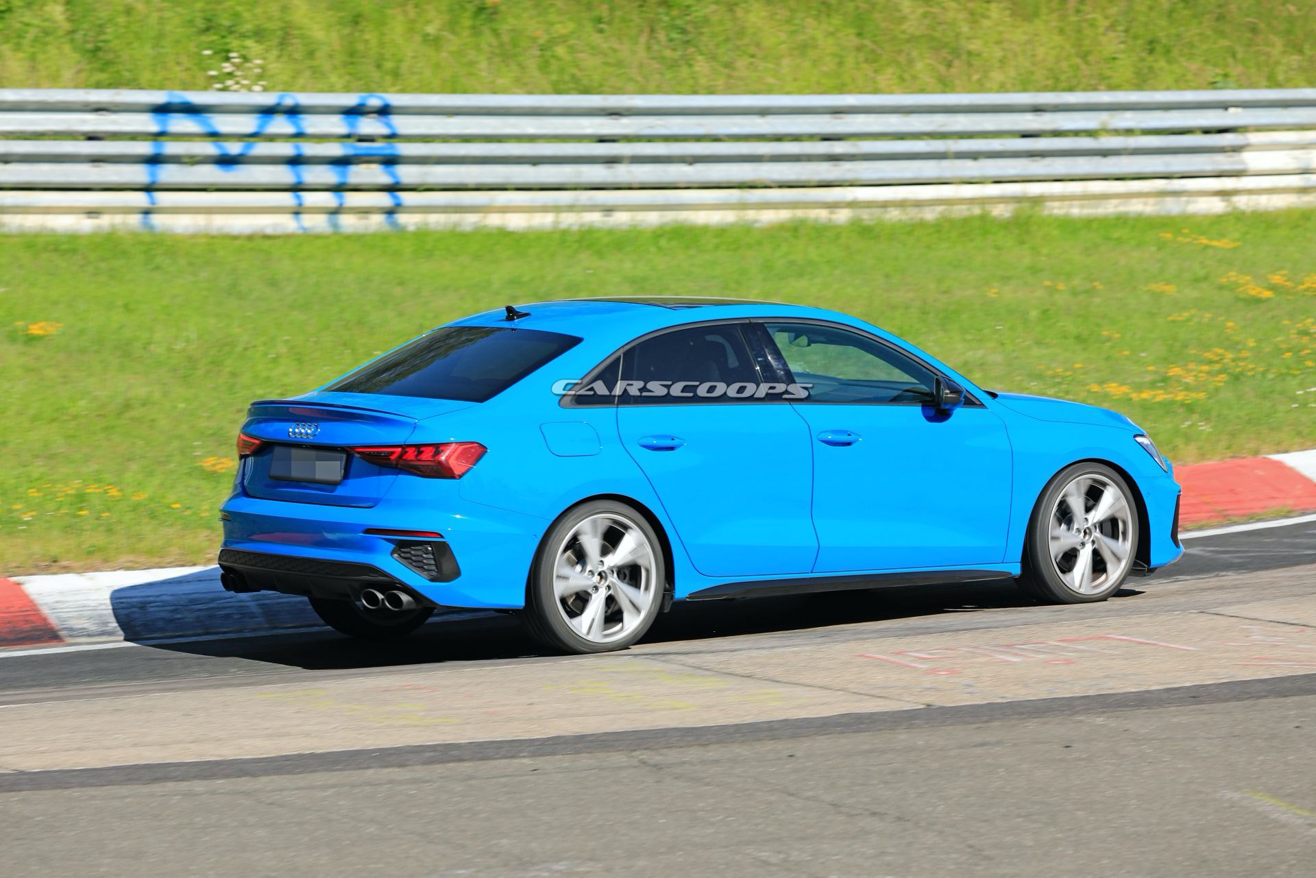 2021 Audi S3 Sportback And Sedan Ditch All Camouflage As They Tackle The Nürburgring