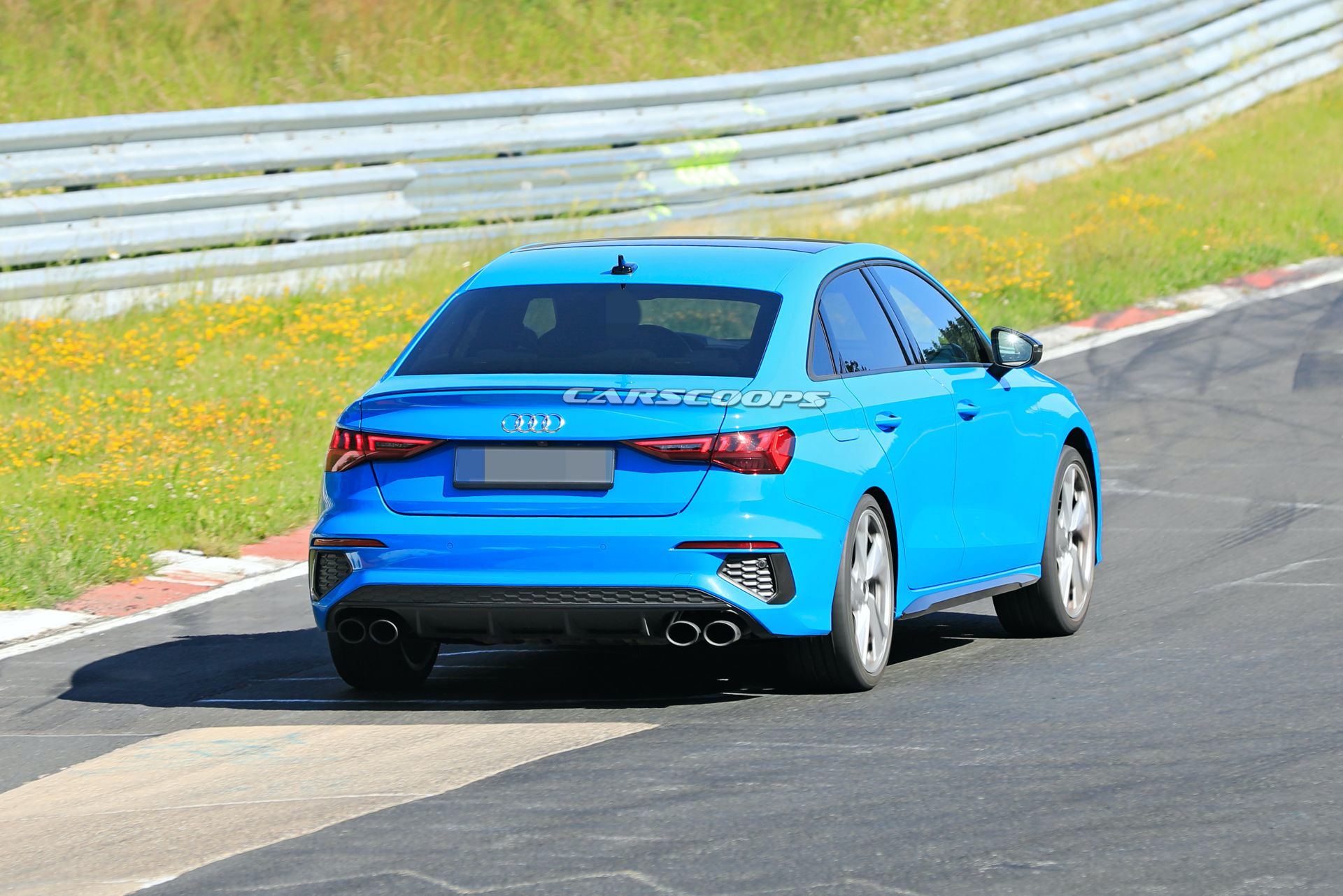 2021 Audi S3 Sportback And Sedan Ditch All Camouflage As They Tackle The Nürburgring