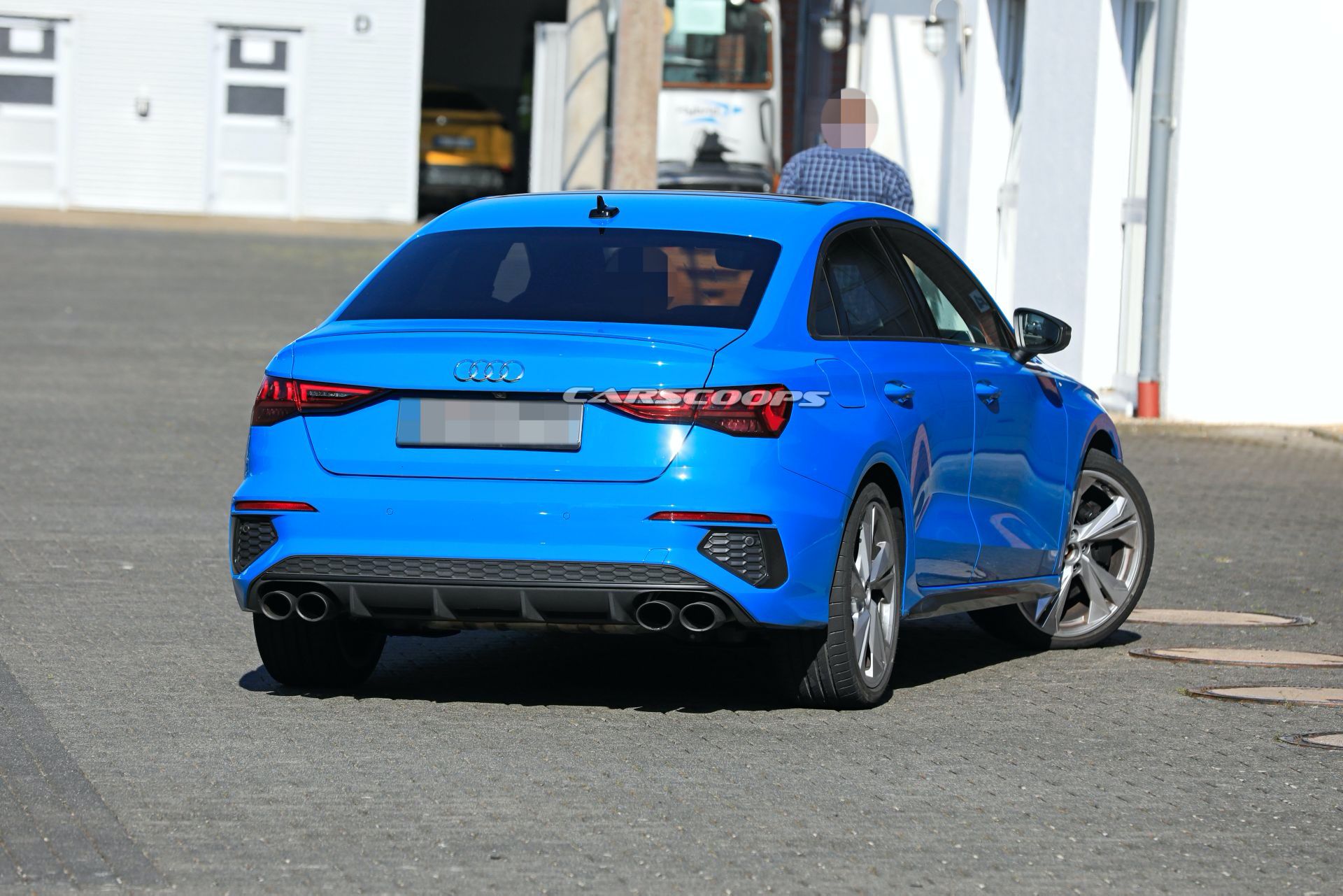 2021 Audi S3 Sportback And Sedan Ditch All Camouflage As They Tackle The Nürburgring