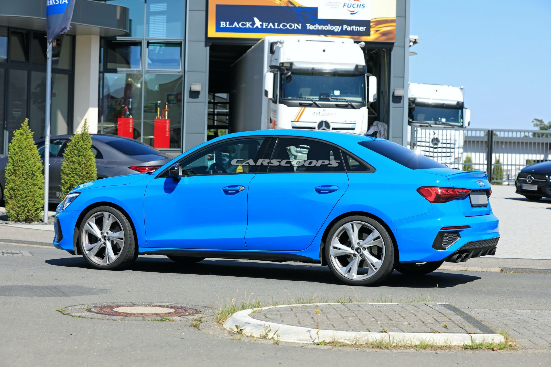 2021 Audi S3 Sportback And Sedan Ditch All Camouflage As They Tackle The Nürburgring