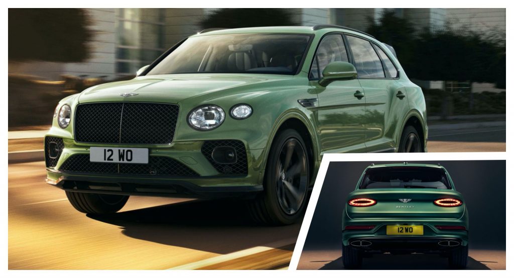  Facelifted 2021 Bentley Bentayga Adds Refinement, Tech And Continental GT Taillights