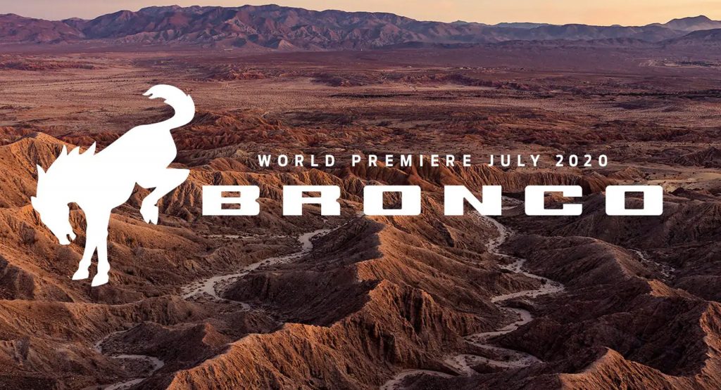  2021 Ford Bronco Debut Confirmed For July