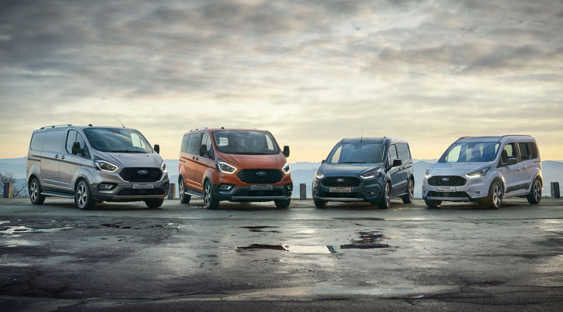 Ford Transit And Tourneo Vans Get SUV-ified With New Trail and Active Models Europe Carscoops