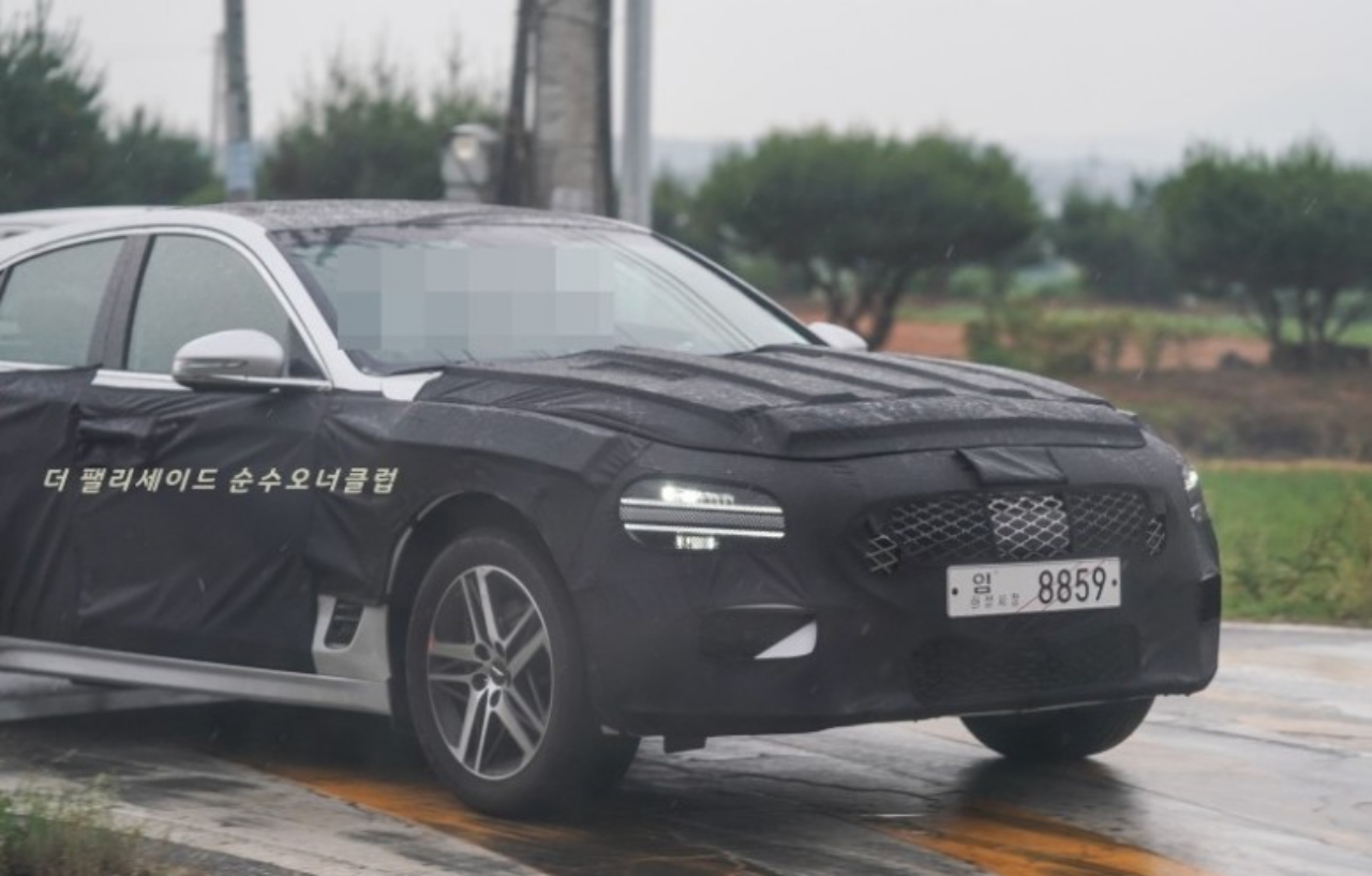 2021 Genesis G70 Shooting Brake Spotted In Korea – Or Is It A Fastback?