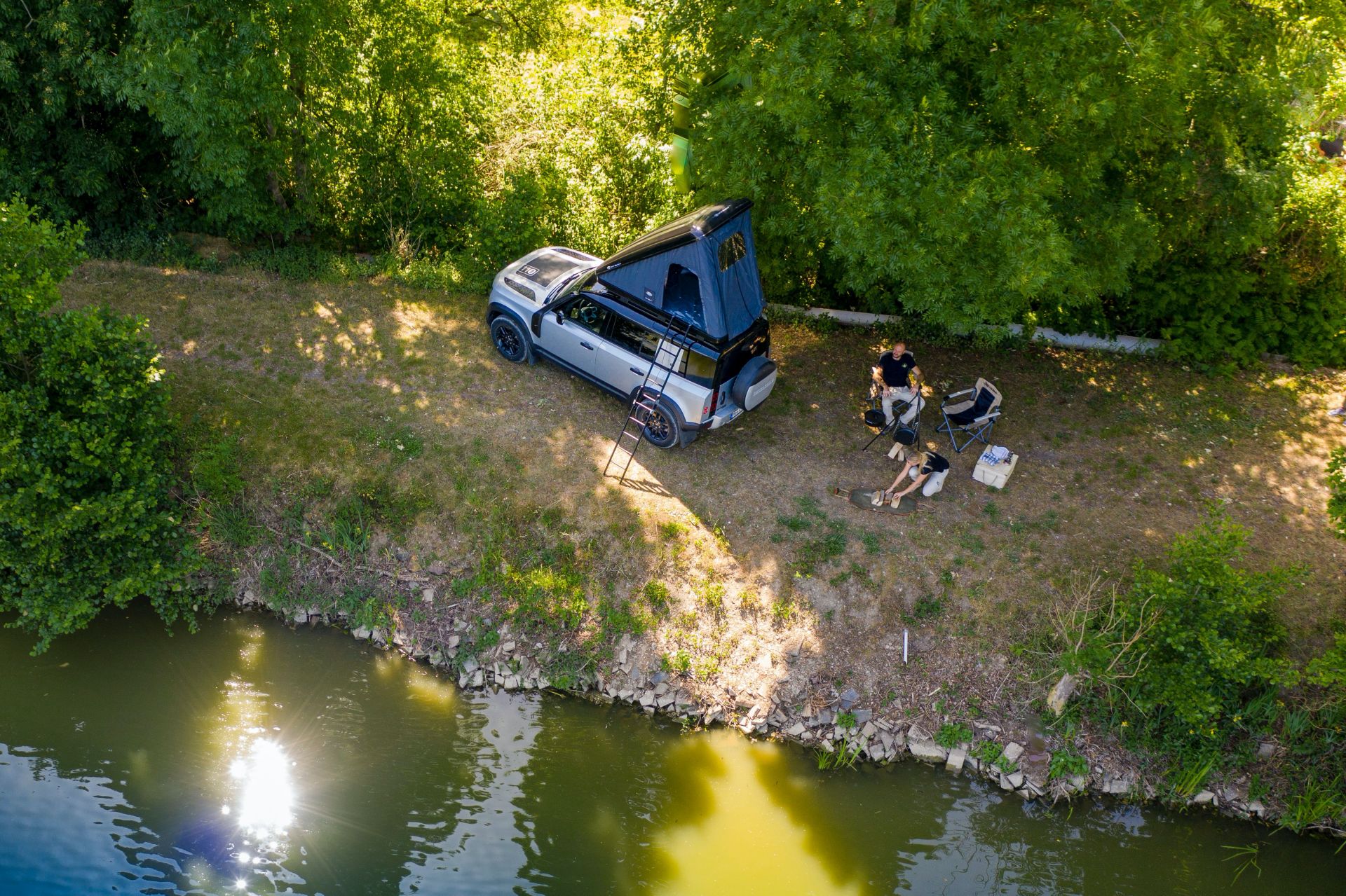 $3,500 Roof Tent Turns 2021 Land Rover Defender Into A Home Away From Home