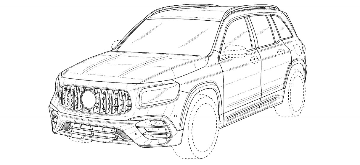 2021 Mercedes-AMG GLB 45 Revealed In U.S. Patent Filing