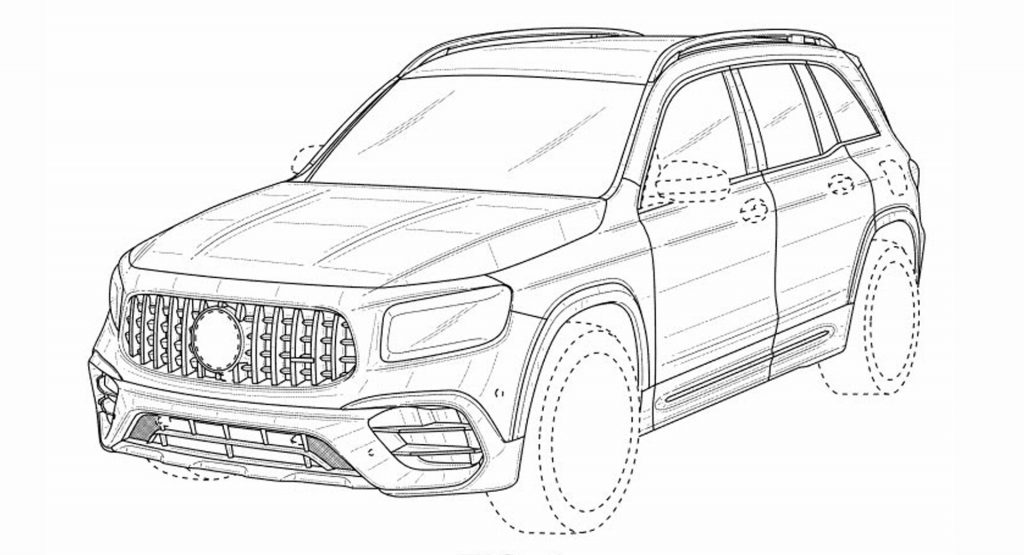 2021 Mercedes-AMG GLB 45 Revealed In U.S. Patent Filing