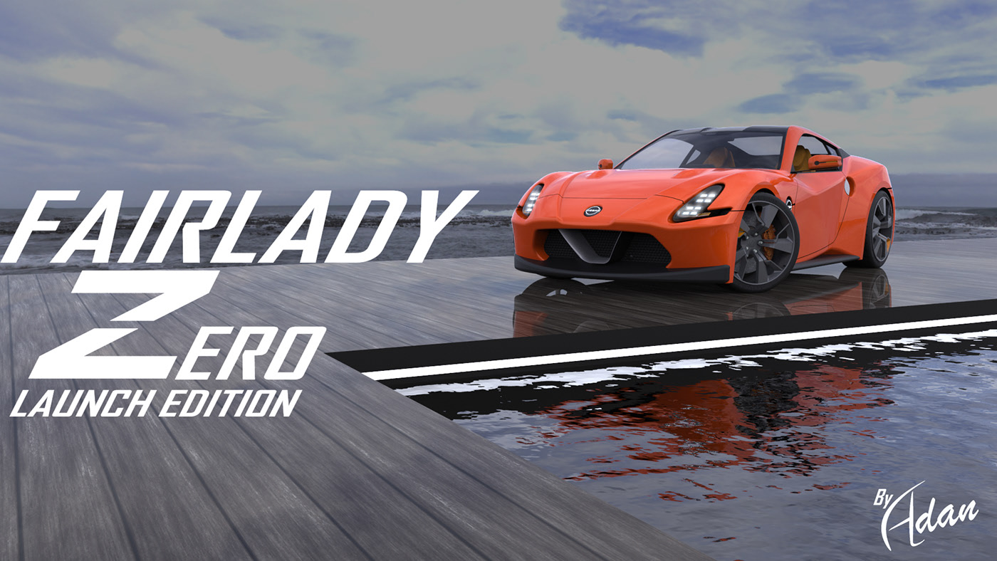 Here’s Another Designer’s Take On A 2021 Nissan 400Z Coupe