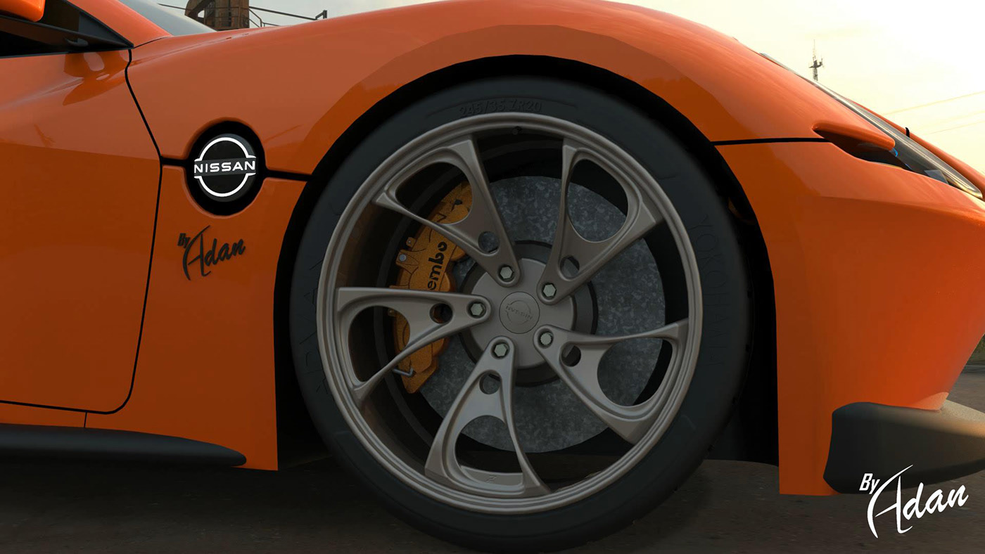 Here’s Another Designer’s Take On A 2021 Nissan 400Z Coupe