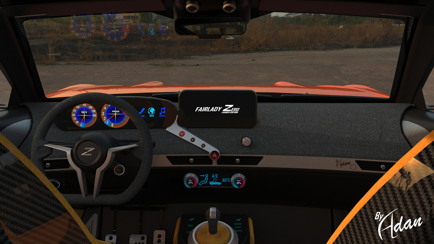 Here’s Another Designer’s Take On A 2021 Nissan 400Z Coupe