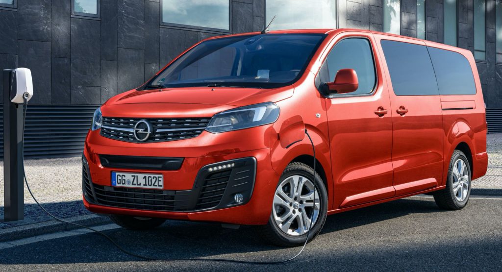  Opel And Vauxhall Unveil Zafira-e Life Electric MPV With Optional 205-Mile Range