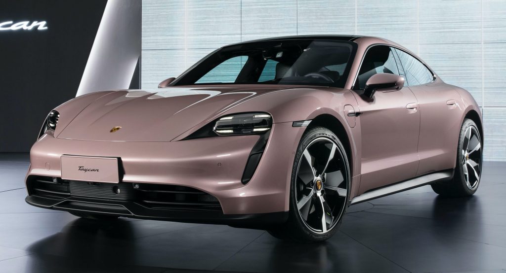  New Base RWD Porsche Taycan Debuts In China With Up To 303 Miles Of Range