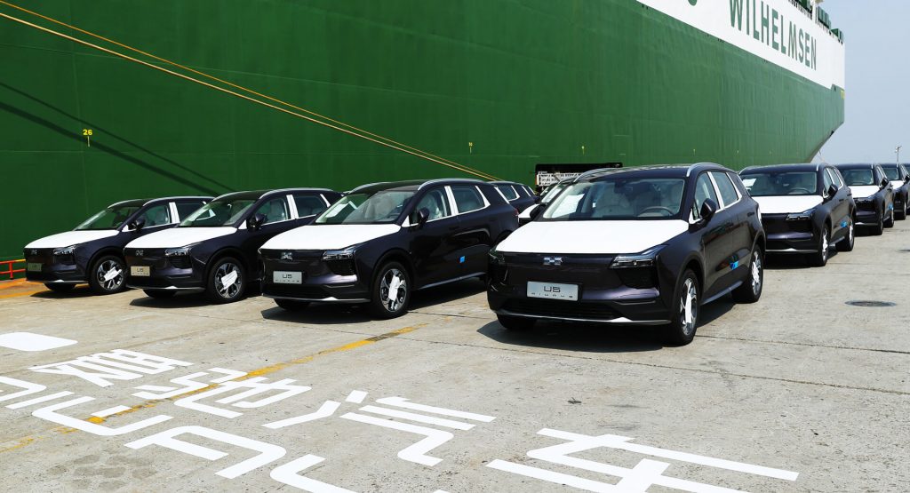 500 Aiways U5 Electric SUVs Leave China Factory To Become Rentals In Corsica
