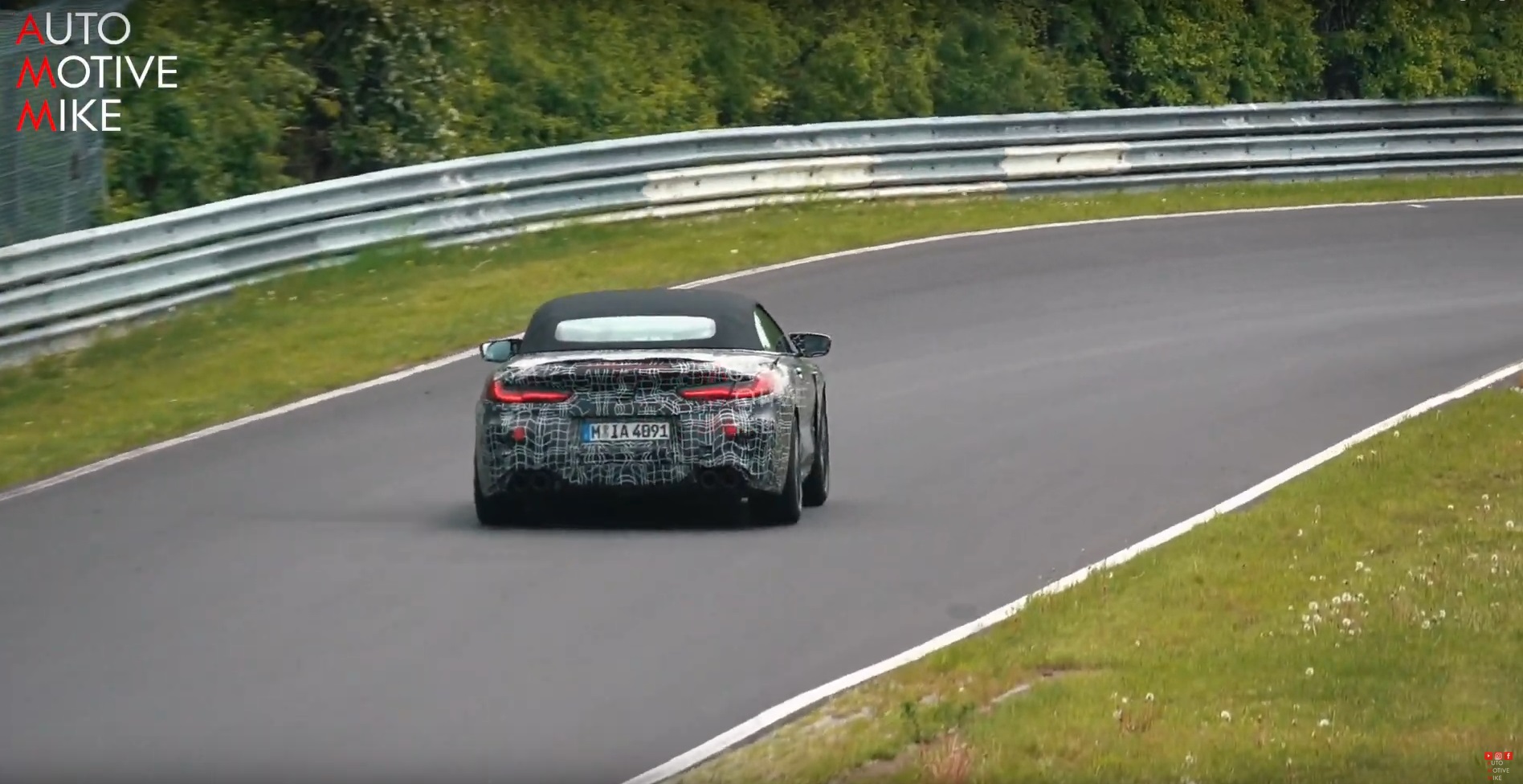 Mystery BMW M8 Convertible Prototype Spotted – Is It The Track-Focused CS?