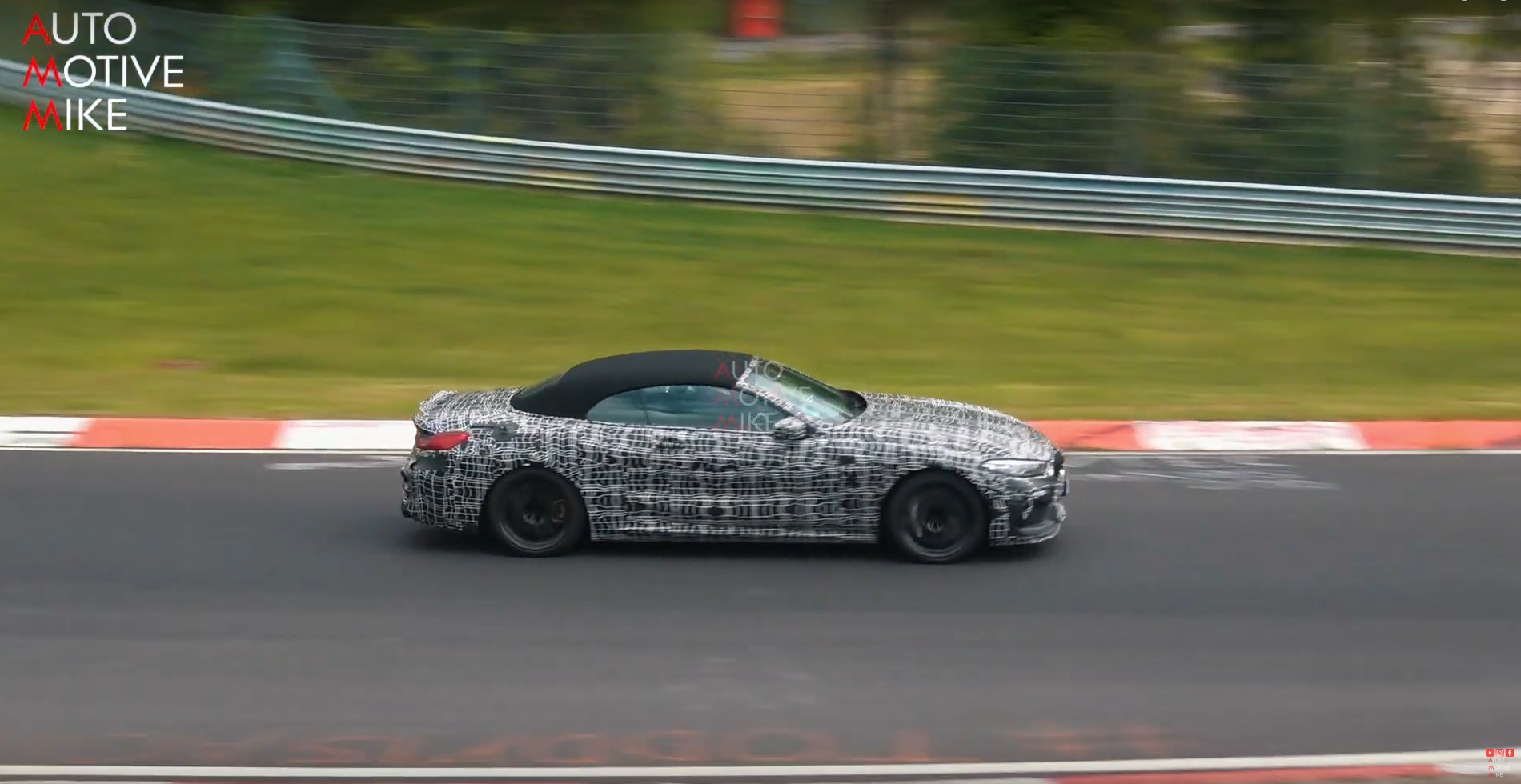 Mystery BMW M8 Convertible Prototype Spotted – Is It The Track-Focused CS?