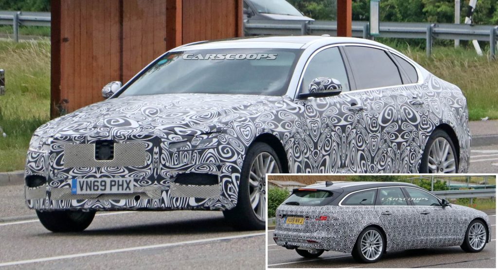  2021 Jaguar XF L And Sportbrake Come Out Of Hiding, Get Caught Out In The Open