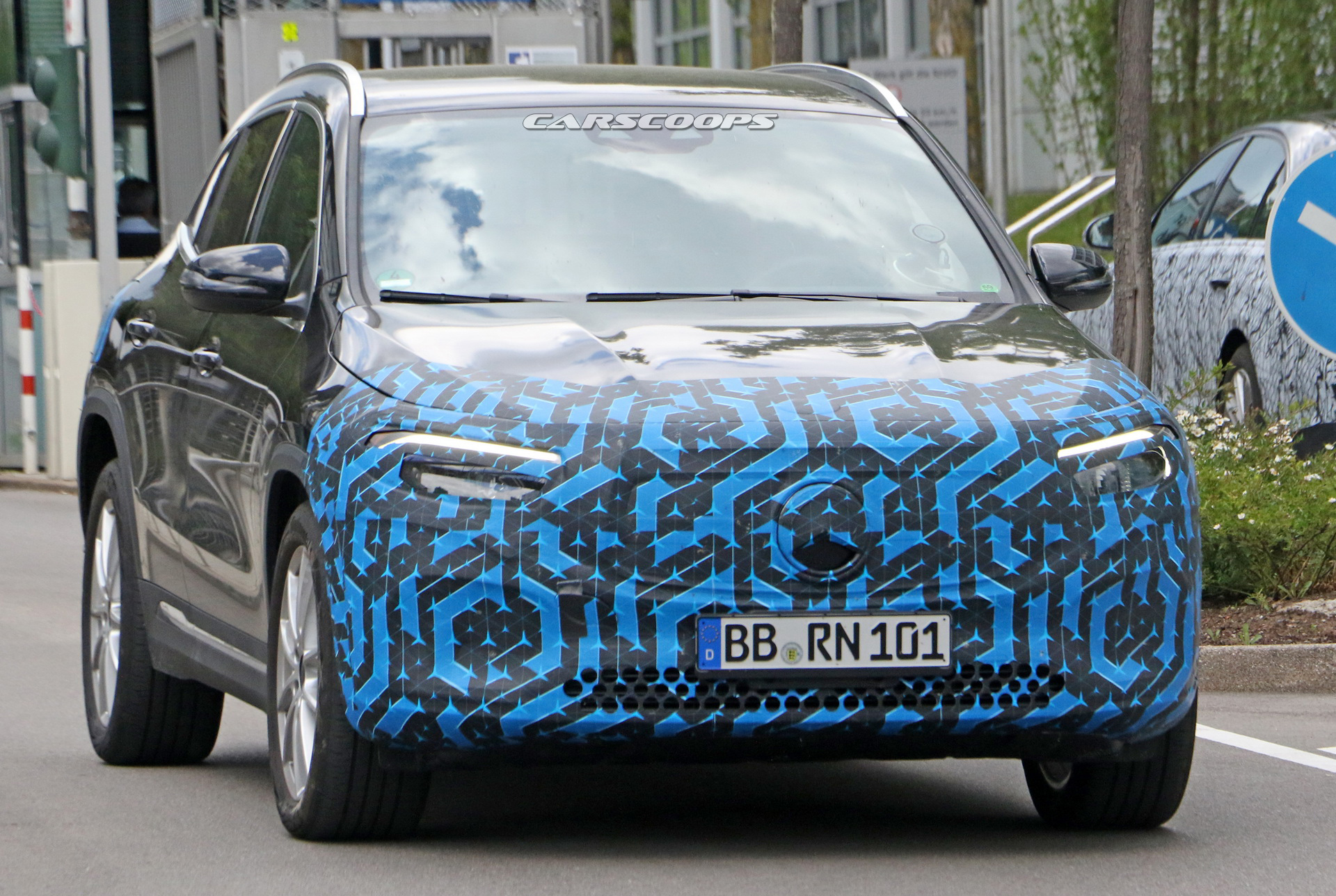 2021 Mercedes-Benz EQA Electric Crossover Drops Camo As Debut Inches Closer