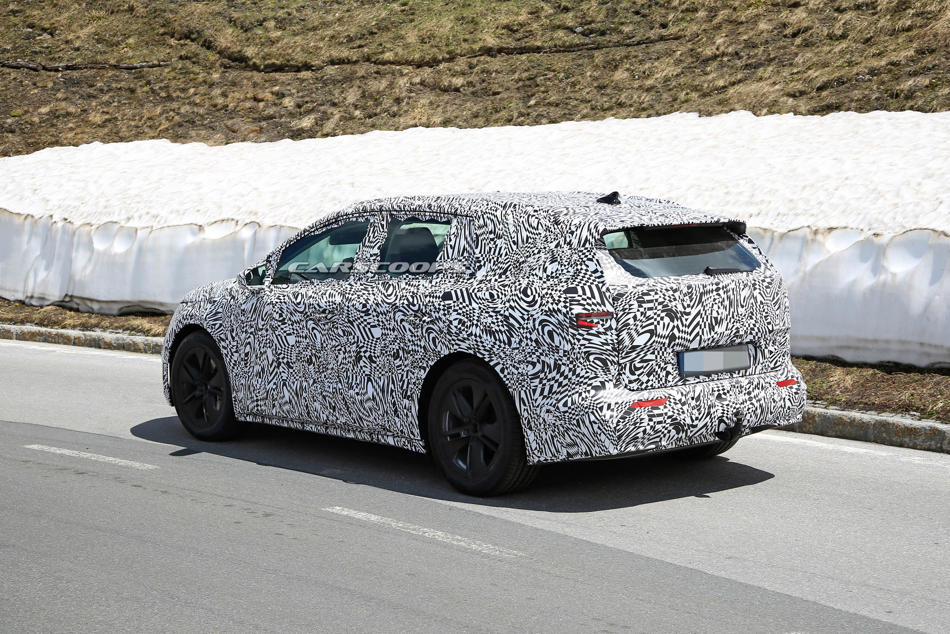 New Electric Skoda Enyaq iV Sheds Most Camo To Reveal VW ID.4 Roots In Latest Scoop