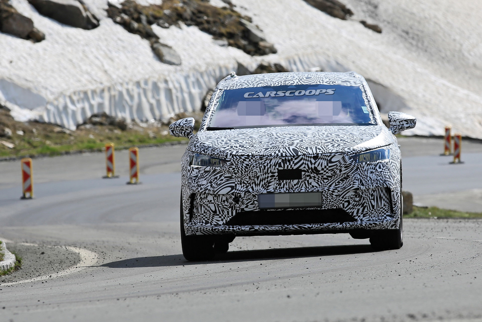 New Electric Skoda Enyaq iV Sheds Most Camo To Reveal VW ID.4 Roots In Latest Scoop