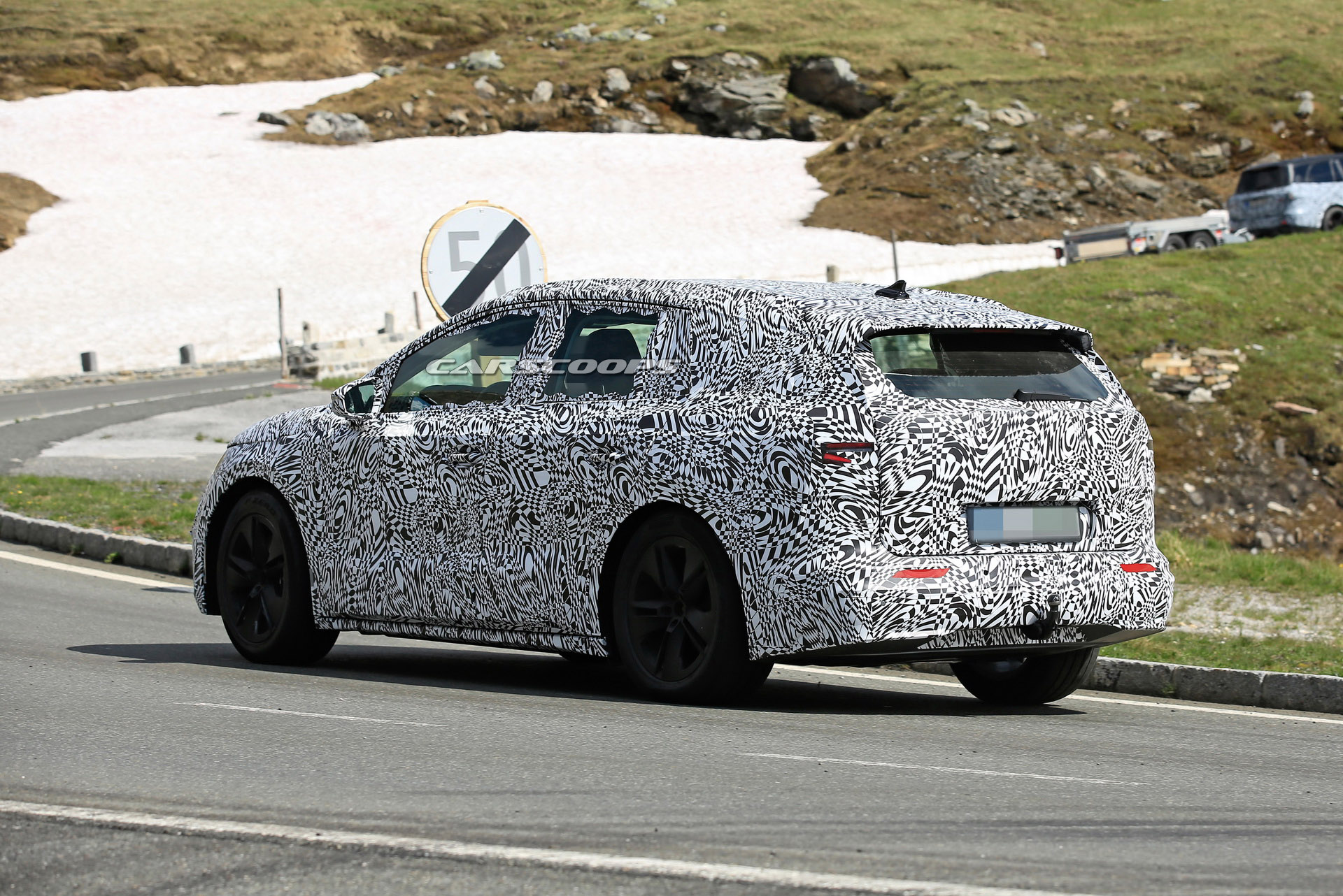 New Electric Skoda Enyaq iV Sheds Most Camo To Reveal VW ID.4 Roots In Latest Scoop