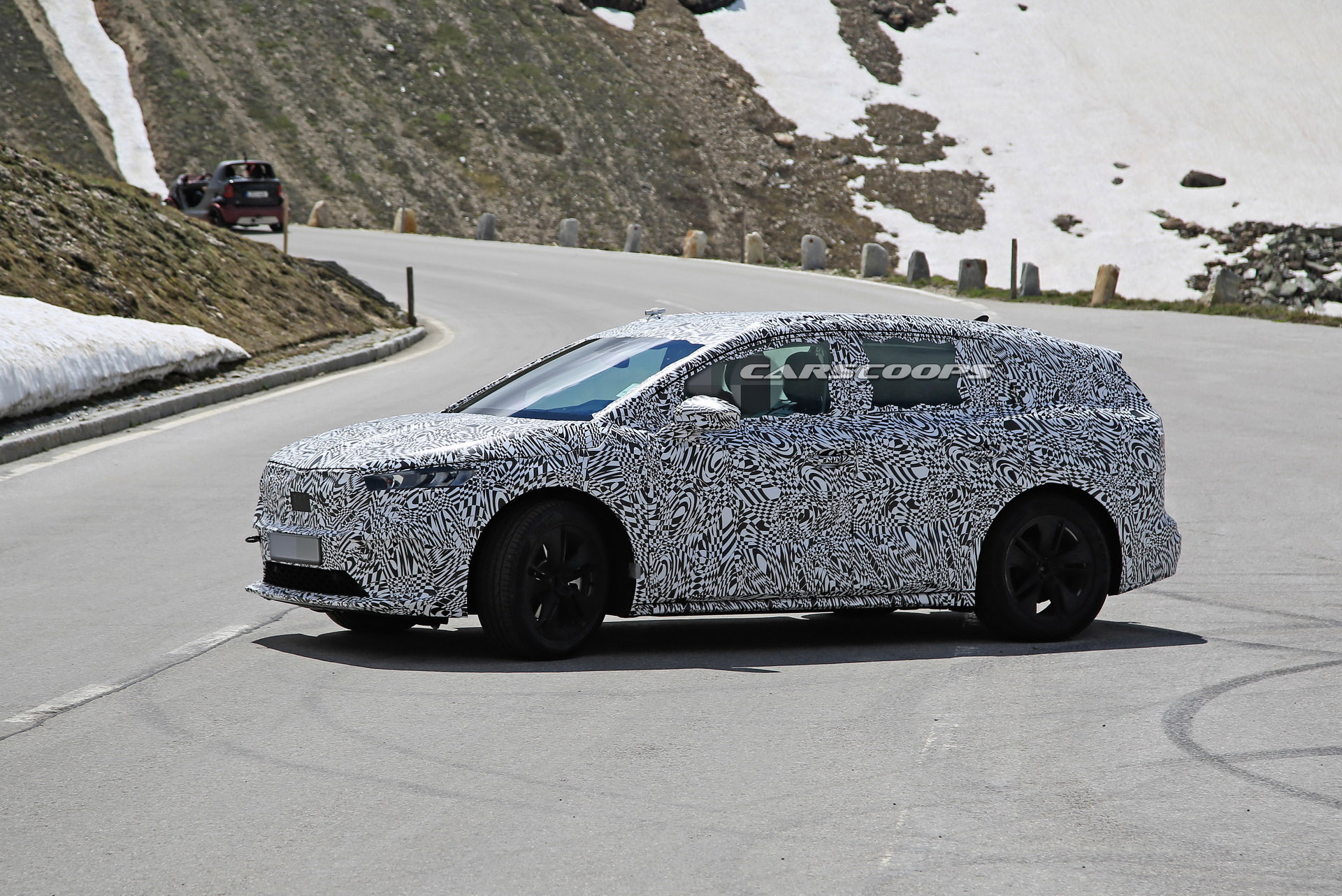 New Electric Skoda Enyaq iV Sheds Most Camo To Reveal VW ID.4 Roots In Latest Scoop