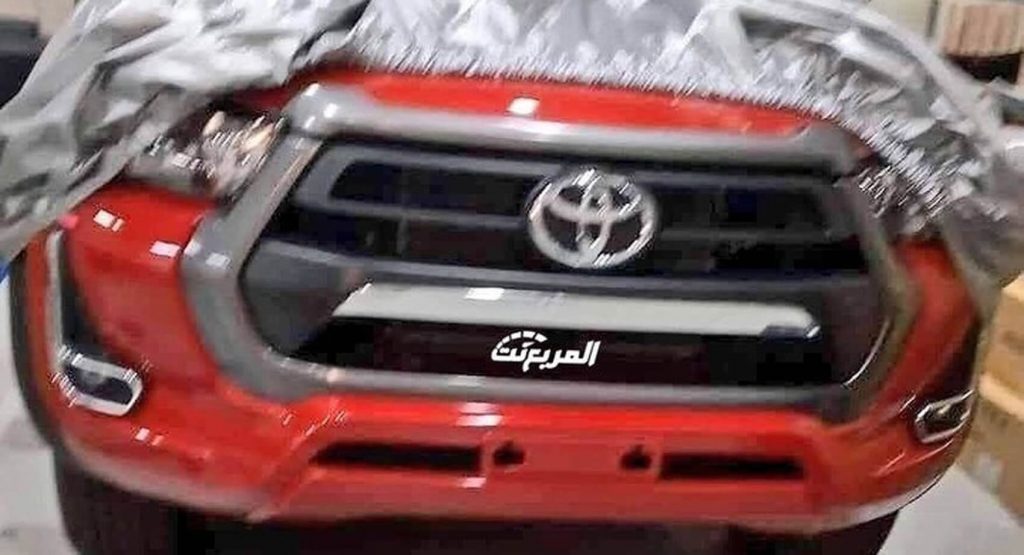  2021 Toyota Hilux Exposes Its RAV4-Like Face In Leaked Photo