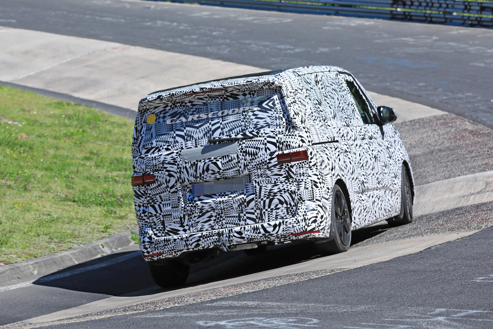 Fish Out Of Water? 2021 VW T7 PHEV Spied Testing At The Nürburgring
